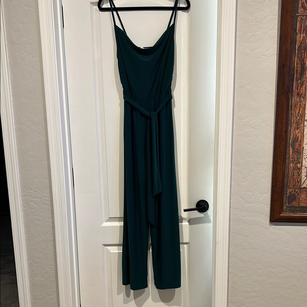 Elegant Teal/Green Jumpsuit